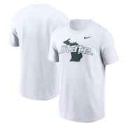 Michigan State Nike Primary Wordmark Cotton Tee